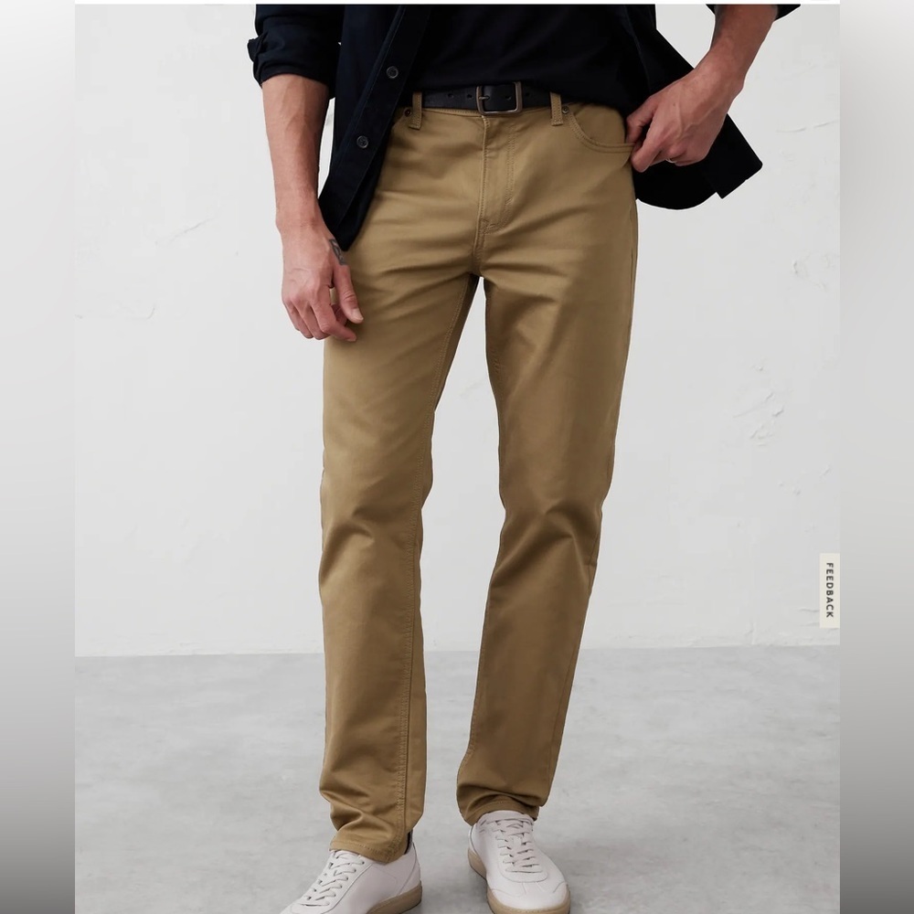 Banana Republic Men's Light Brown Slim Jeans Size 30x30